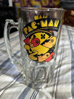Pack man 1980’s beer mug