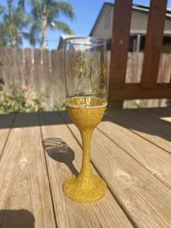 Custom Champagne flutes 