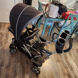 Graco Double Stroller - Front and Back (Not Side-by-Side)