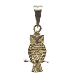 Woman’s Ladies 925 Sterling Silver Owl Pendant Charm For Necklace GP3098287