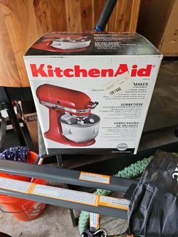 Kitchen Aid Ice Cream Maker New