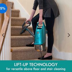 Kenmore Intuition Bagged Upright Vacuum Lift-Up Carpet Cleaner 2-Motor Power Suction with HEPA Filter, 3-in-1 Combination Tool, HandiMate for Floor, P