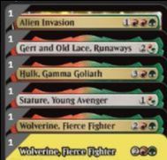 MTG Marvel Super Heros