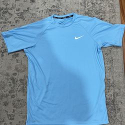 Nike DRI-FIT Hydroguard Swim Men's Medium Aquarius Blue