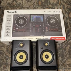 Numark Mix Stream Pro Dj Set Up With Speakers 