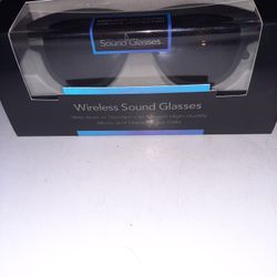 Tristar Wireless Sound Glasses W/ Built-in Speakers For High-Quality Music & Make Phone Calls - New