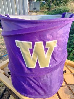 Huskies Trash Can/Cooler