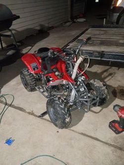 Kids four wheeler