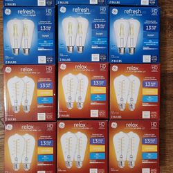 Led Refresh And Relax Bulbs. Each $5. Price Is Firm 