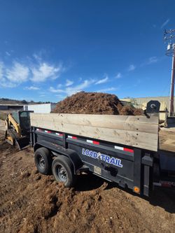 10 yards :Premium PALM FIBER MULCH 150$