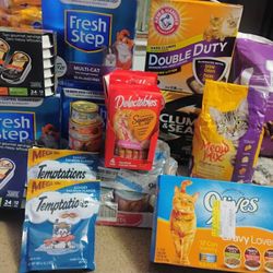 Cat Food And Litter 