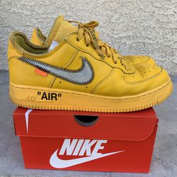 Nike Air Force 1 Low Off-White Yellow Lemonades