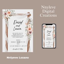 Digital invitations and flyers 