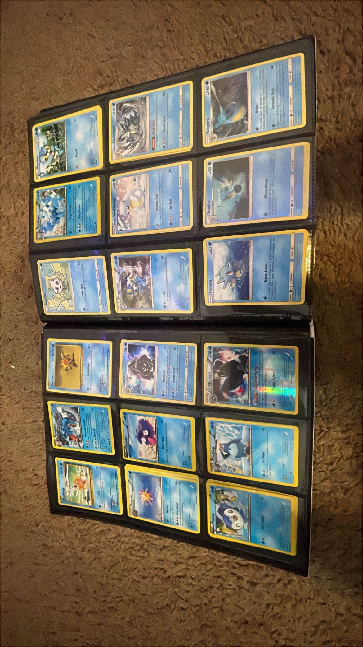 Pokemon Binder With Cards