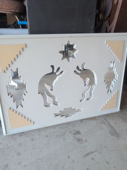 Mirrored Kokopeli Wall Art