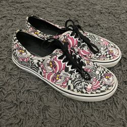 Disney VANS Alice In Wonderland Cheshire Cat Size 7 Men’s / 8.5 Women’s 