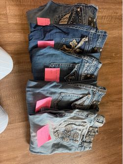 Miss Me jeans 30x34, 29x35, 29x34