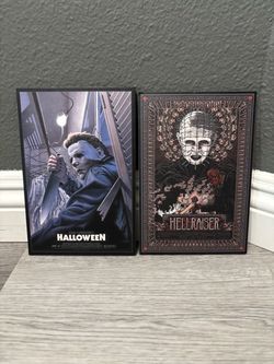 Horror Foam Art Michael Myers and Hellraiser