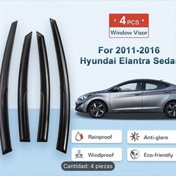 Window Visor  Hyundai Elantra 2011-2016