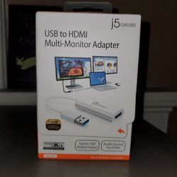 USB TO HDMI -Multi Monitor Adapter 