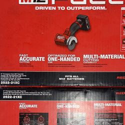 Milwaukee M12 Fuel 3” Compact Cut Off Tool Kit. Model #2522-21XC