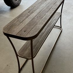 Pottery Barn Bartlett Console Table - Reclaimed Wood (60”)