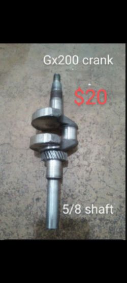 Honda gx200 crankshaft