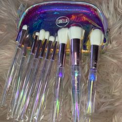 Lurella 10 Piece Travel Brush Set 