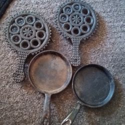 Cast Iron Pans Good Condition $5.00 Each 