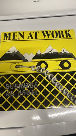 Men At Work - Business As Usual Vinyl Record