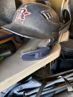 Rawlings youth baseball helmet with chin guard
