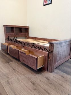 New Twin Bed With Drawers