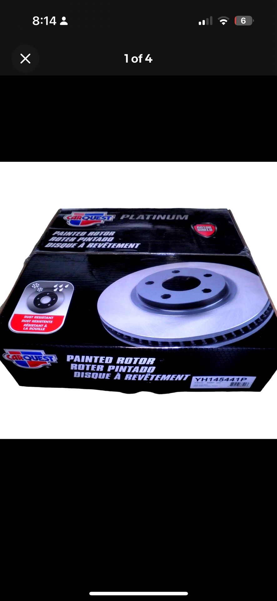 Carquest Platinum Painted Brake