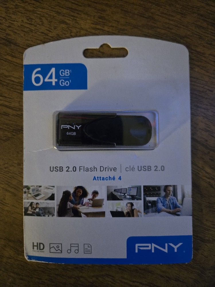 PNY USB2.0 64GB BRAND NEW