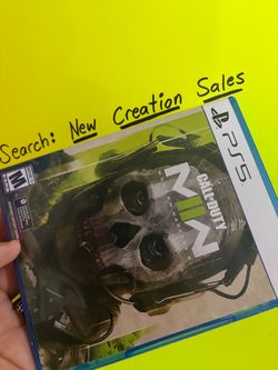 Like-NEW Call of Duty MW2 CASE ONLY PS5 PlayStation 5 Modern Warfare II 2 2022 Game Box Cover MWF2 COD MW2 Empty Plastic Case NO DISC Sony