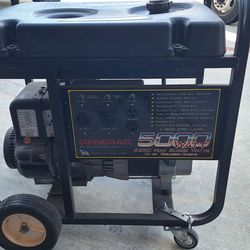 Generac generator 5000 watt 6250 peak watts does 240 and 120