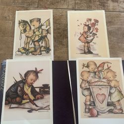 Himmel Art Printed In West Germany Set Of 4