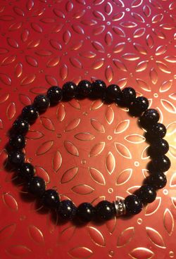 Blue sandstone bracelet