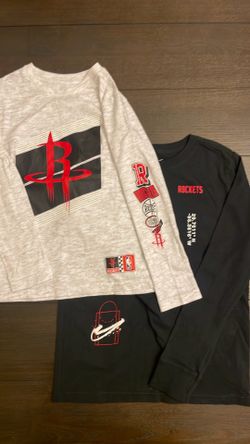 Houston Rockets nike longsleeve tshirts size 7/8