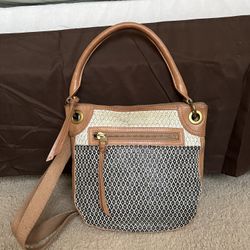 Fossil crossbody strap shoulder bags