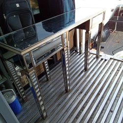 All Glass Table 
