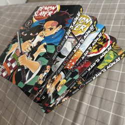 Demon slayer manga volumen 1-5