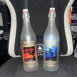 Wyland Water Gallery Glass Bottles