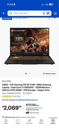 Asus tuf gaming f 16