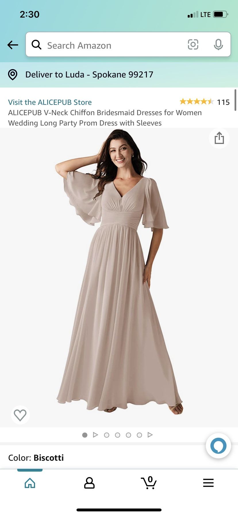Brides Maids Dress