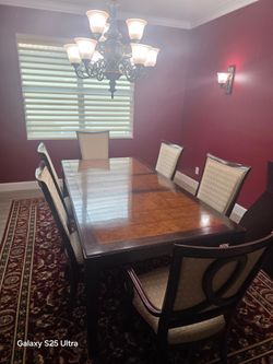 Dinning tablet 6 chair