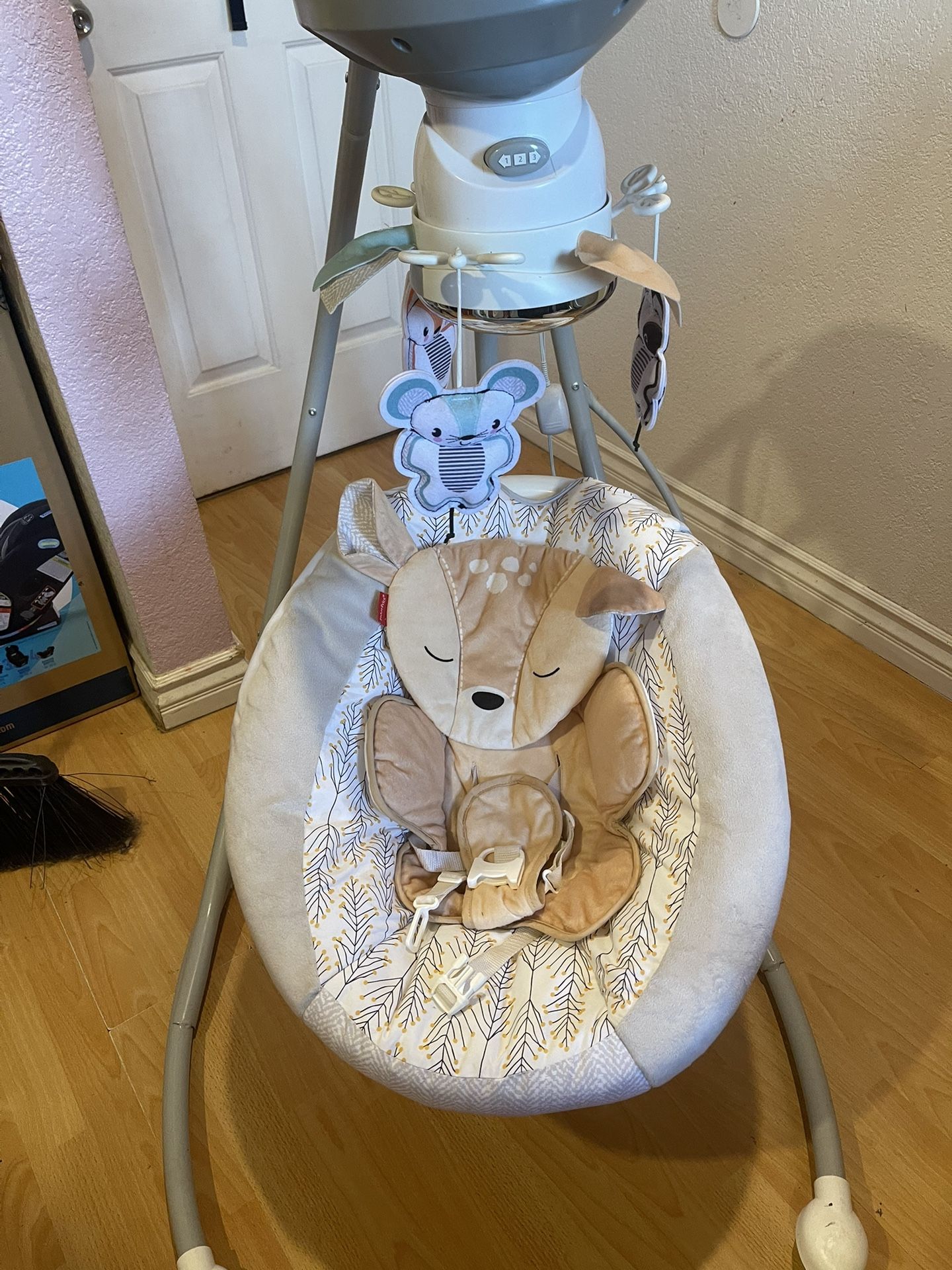 Baby Swing, Bouncer, And Chair
