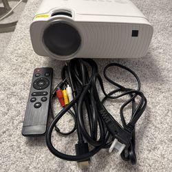 Portable Mini LED Projector-Original Box Included