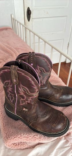 Justin’s Boots Women’s Pink Size 8