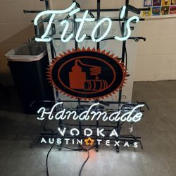 Titos Light Up Sign